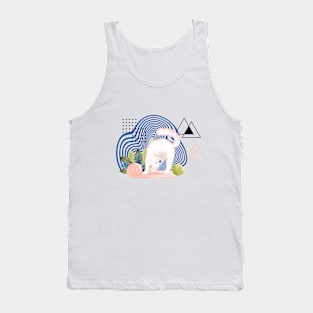 Yoga Sporty Cat Tank Top